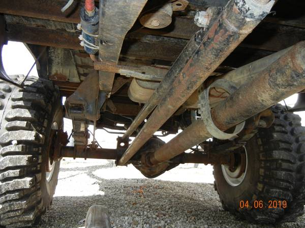mud truck axle